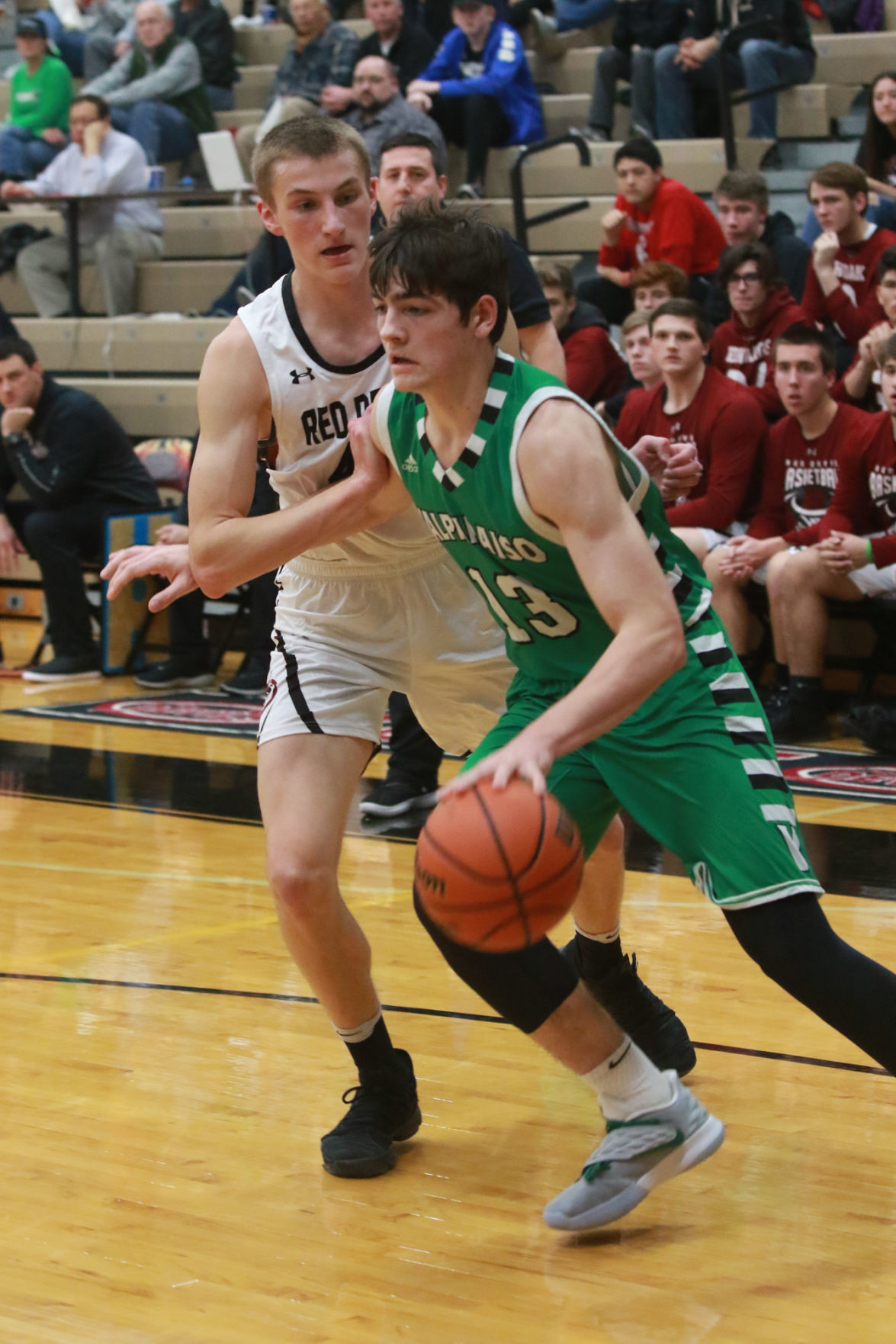 Gallery: Boys basketball - Valparaiso at Lowell